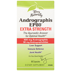 Terry Naturally Andrographis EP80, Extra Strength